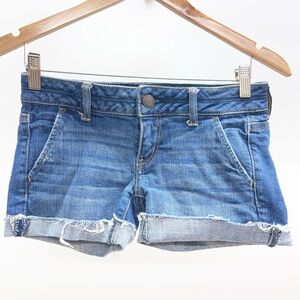 American Eagle Outfitters Y2K shortie Denim Shorts